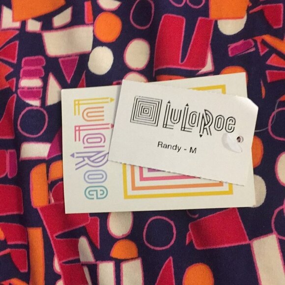 M LuLaRoe Randy T-Shirt B03 768 - Picture 4 of 5